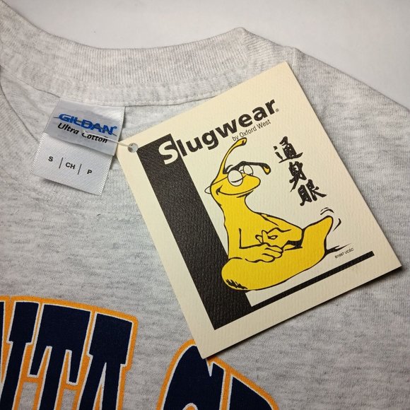 University California Santa Cruz T Shirt S Banana Slug UCSC Vintage NOS Slugwear - Picture 8 of 10
